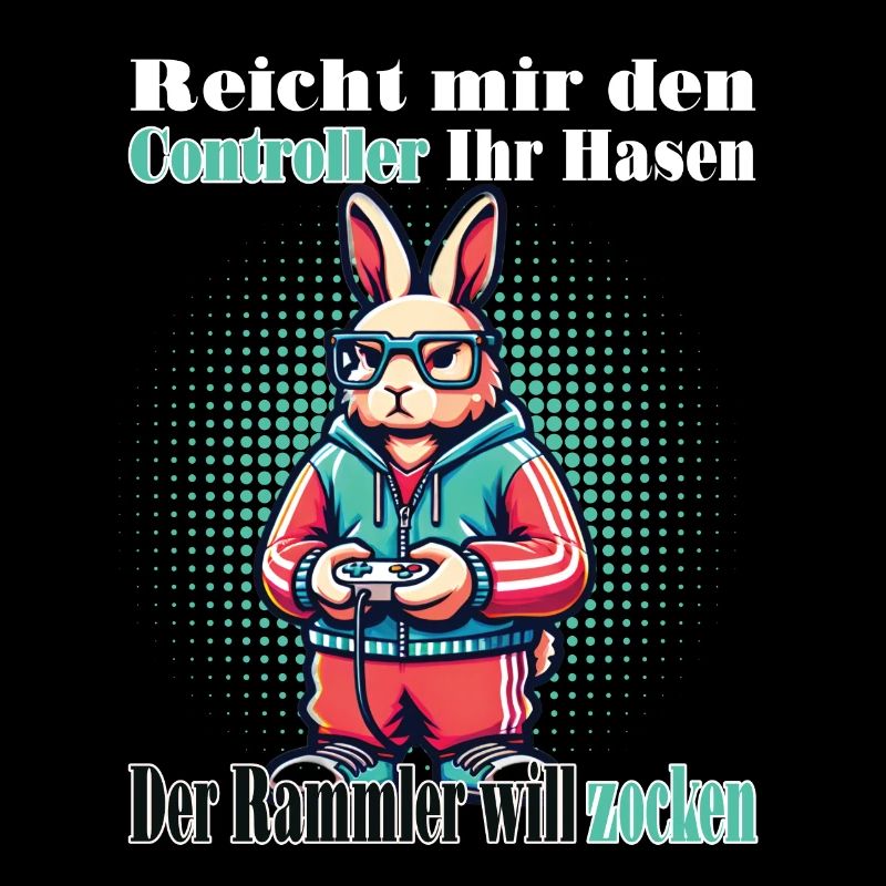 Reicht mit den Controller Hase zocken