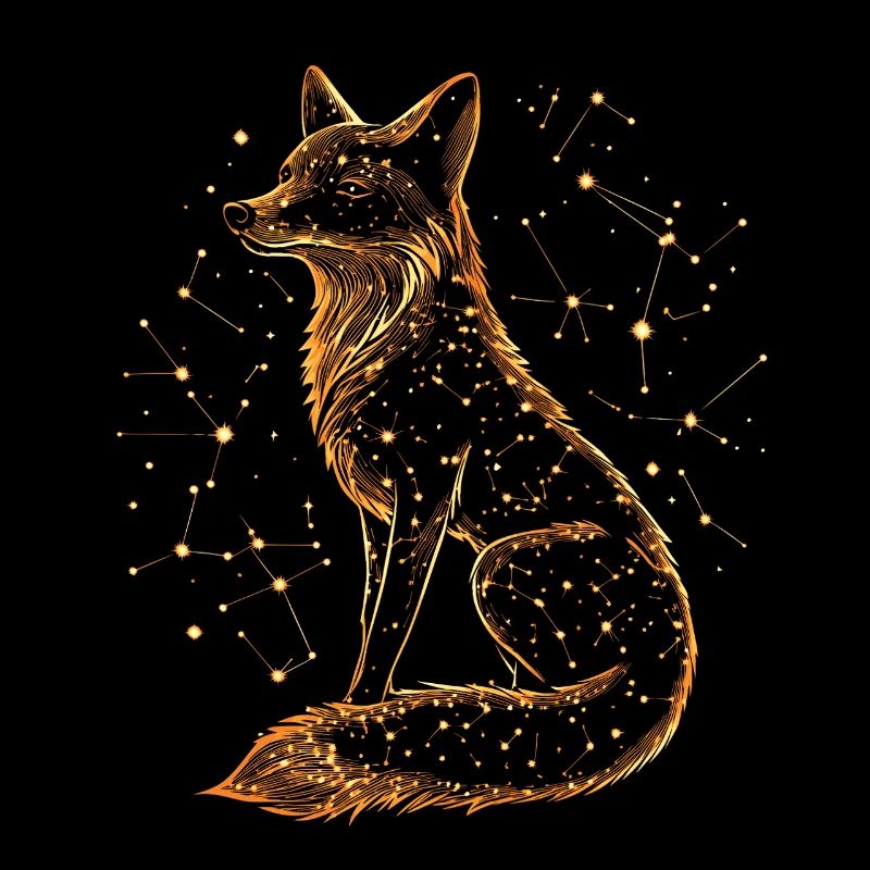 Fuchs Sterne Sternenbild