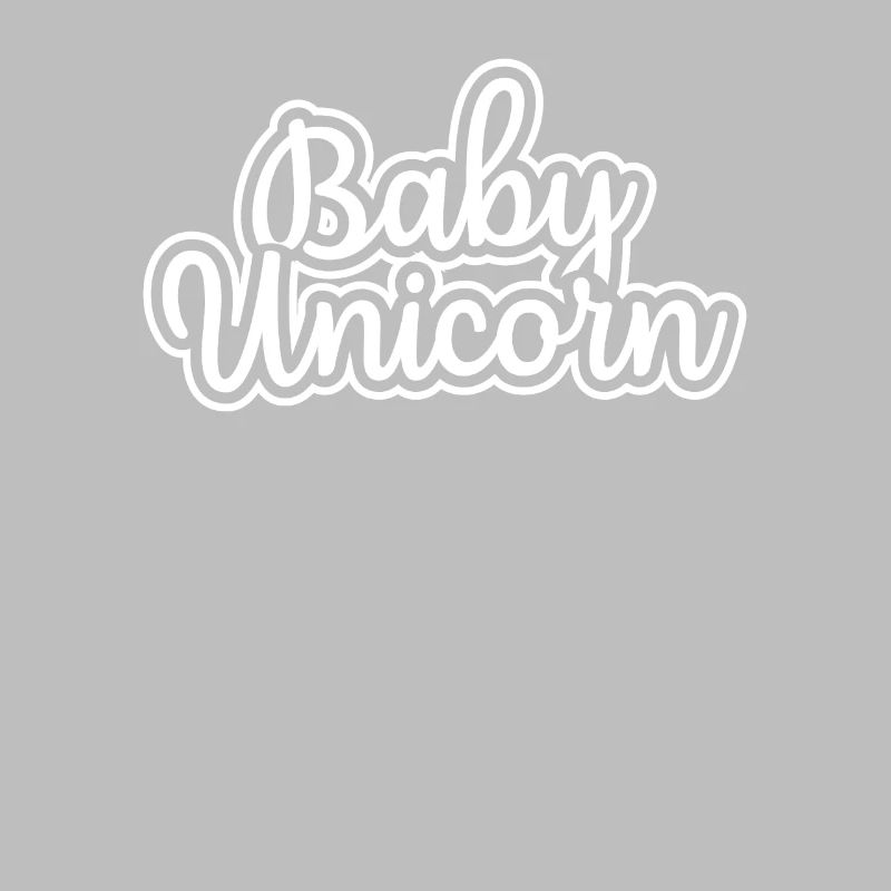 Bébé Einhorn Licorne