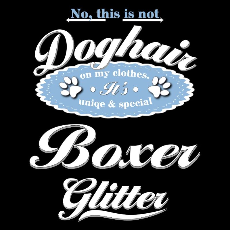 Hundeglitzer Boxer