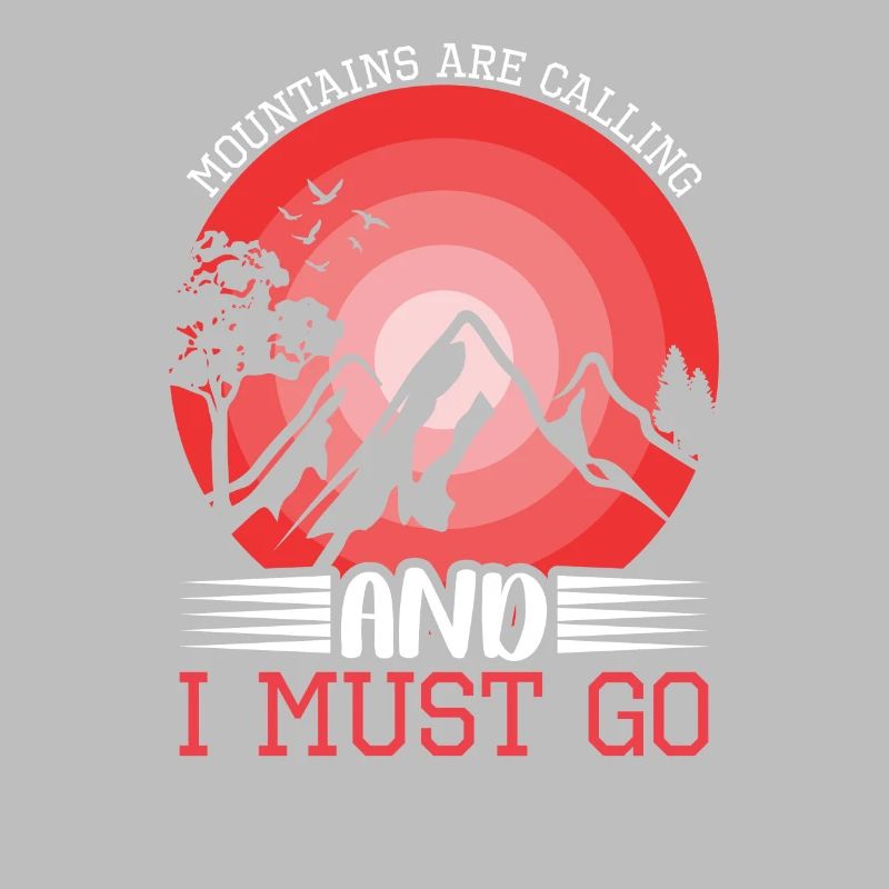 Die Berge rufen Wandershirt