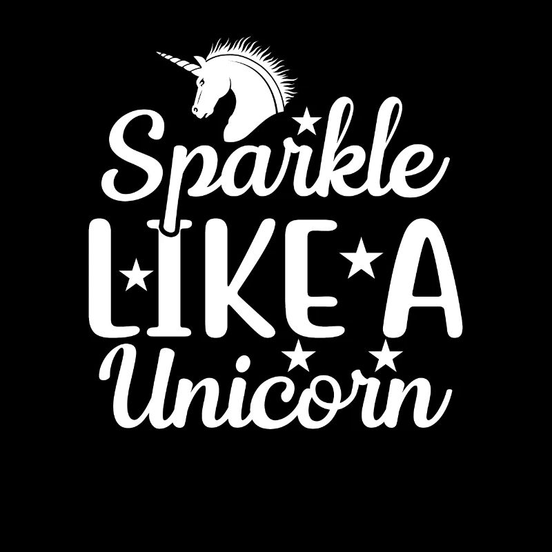 Glitzern wie ein Einhorn Unicorn