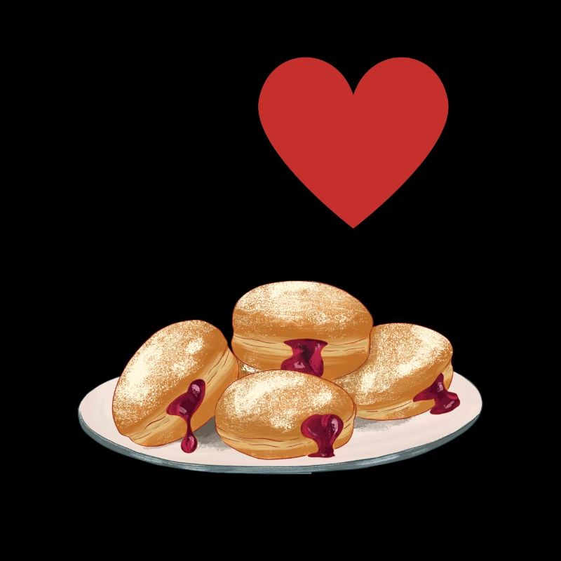 I LOVE Krapfen - Donuts Berlin Carnival
