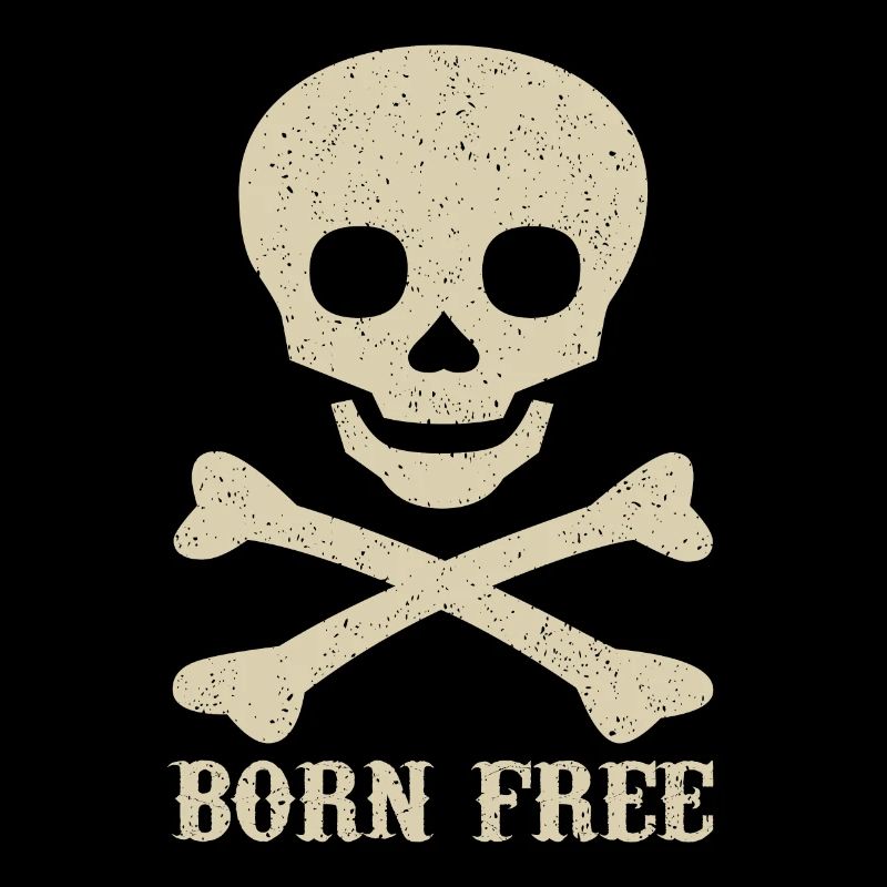 Crâne disant né libre