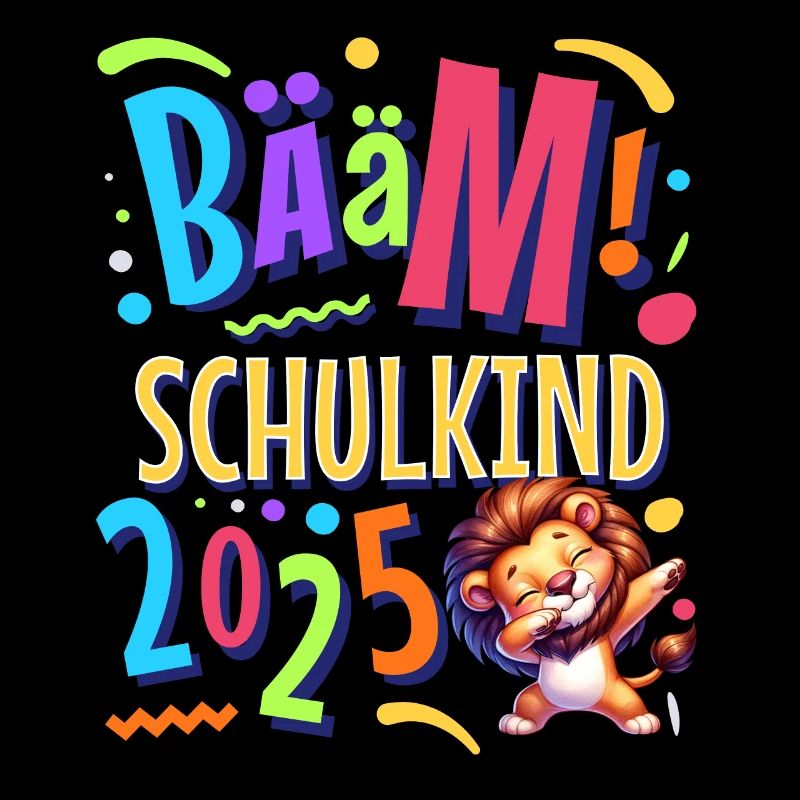 Einschulung Löwe Schulanfänger 2025