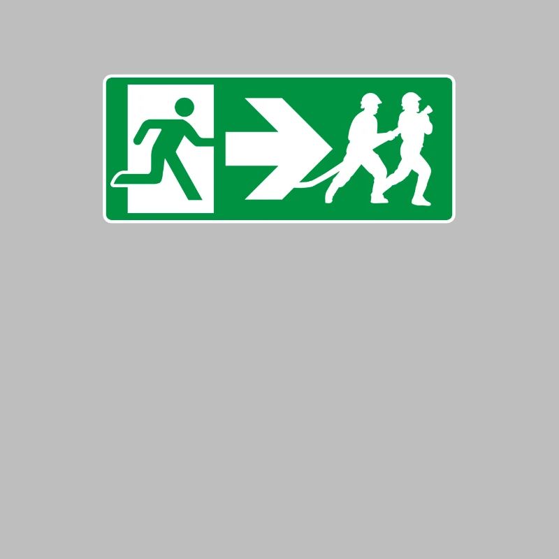 Emergency Exit Fire Brigade Firefighter