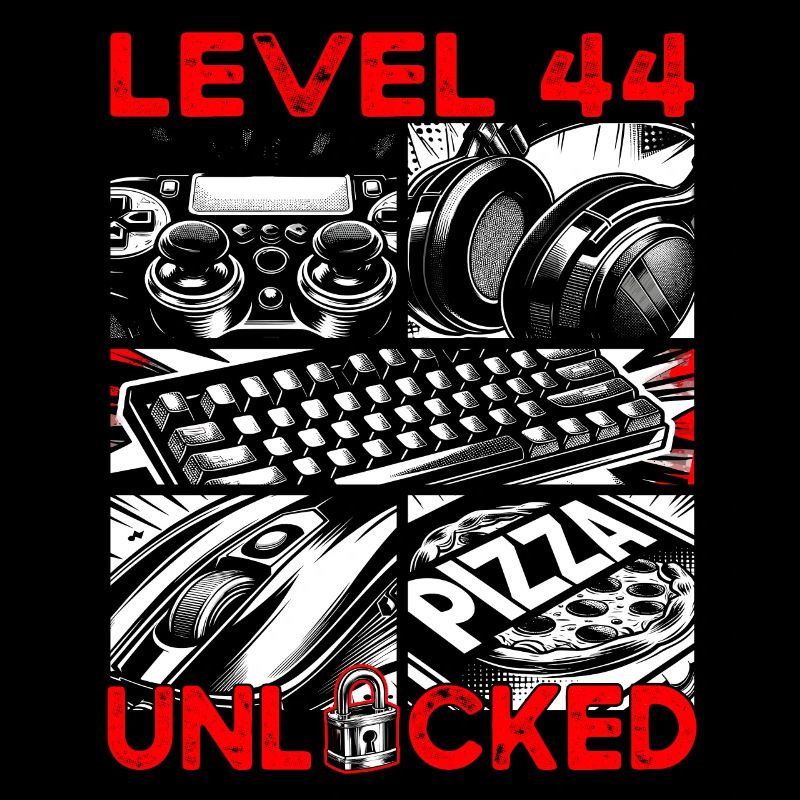 Geburtstag Level 44 freigeschaltet Gaming & Zocker