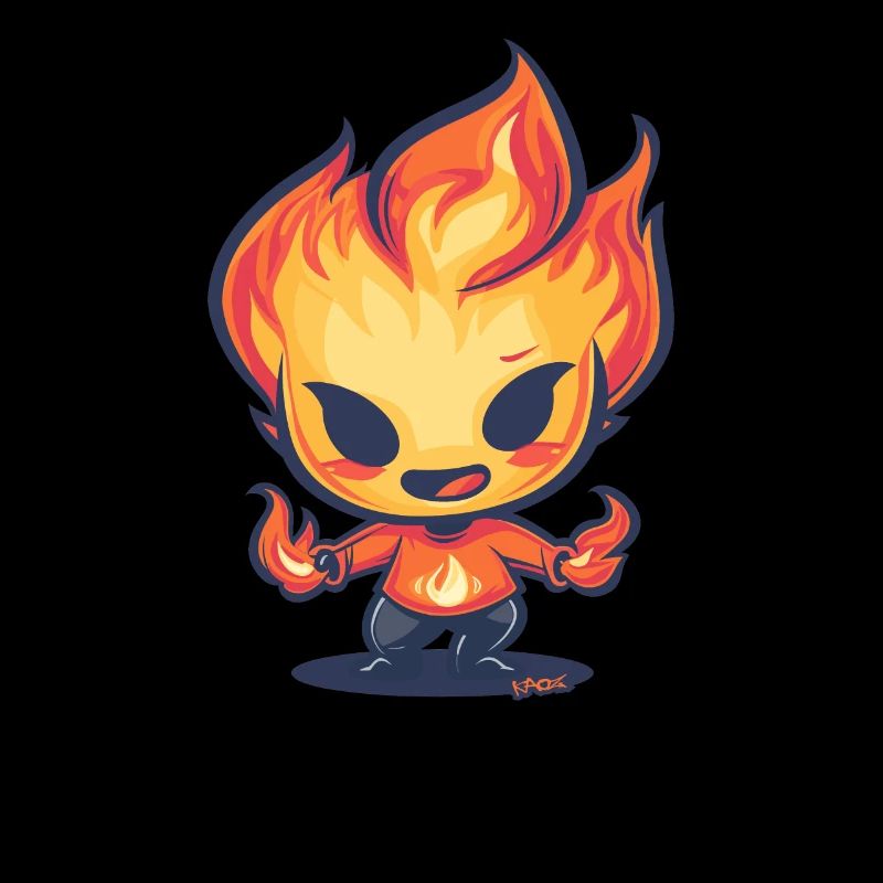 Flaming Flames: Anime Character