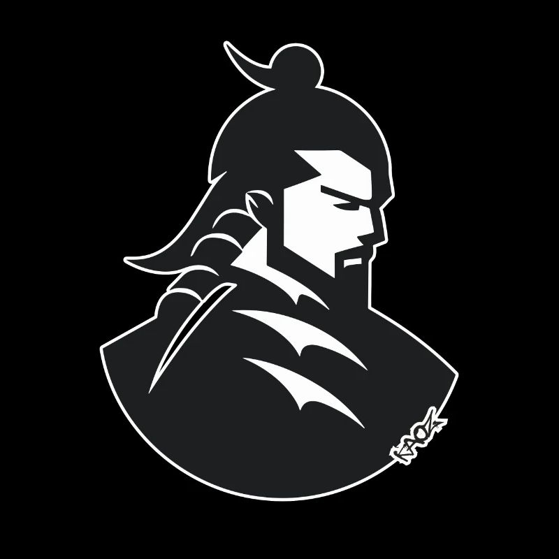 Ein japanischer Samurai Shogun