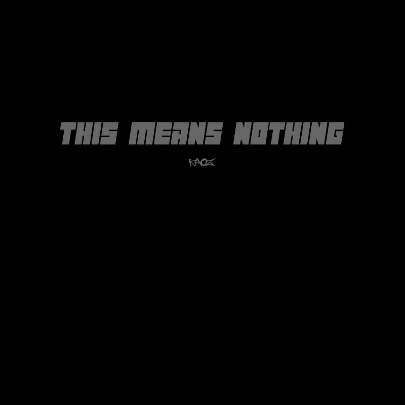 This means nothing