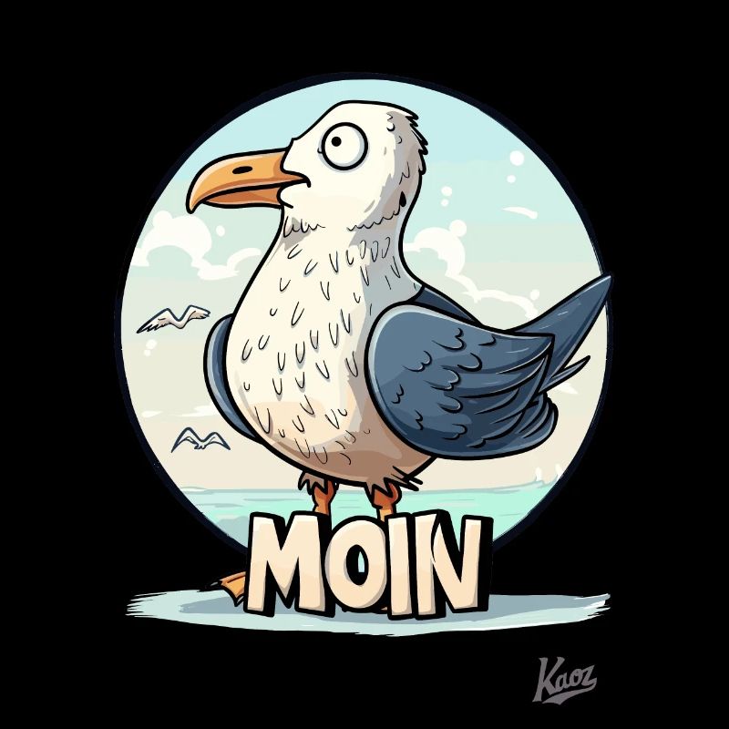 Drôle de mouette dit « Moin »
