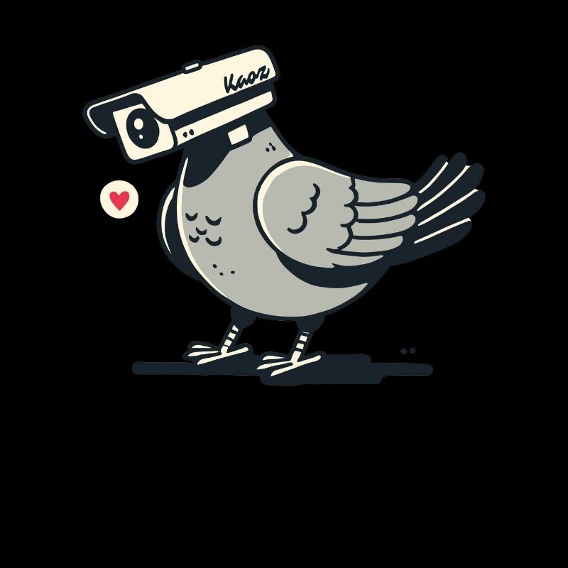 Pigeon caméra comme pigeon caméra de surveillance