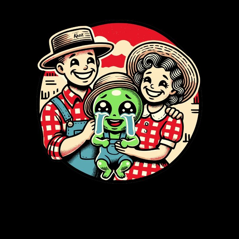 Die Clarks und ihr adoptierter süßer Alien-Junge