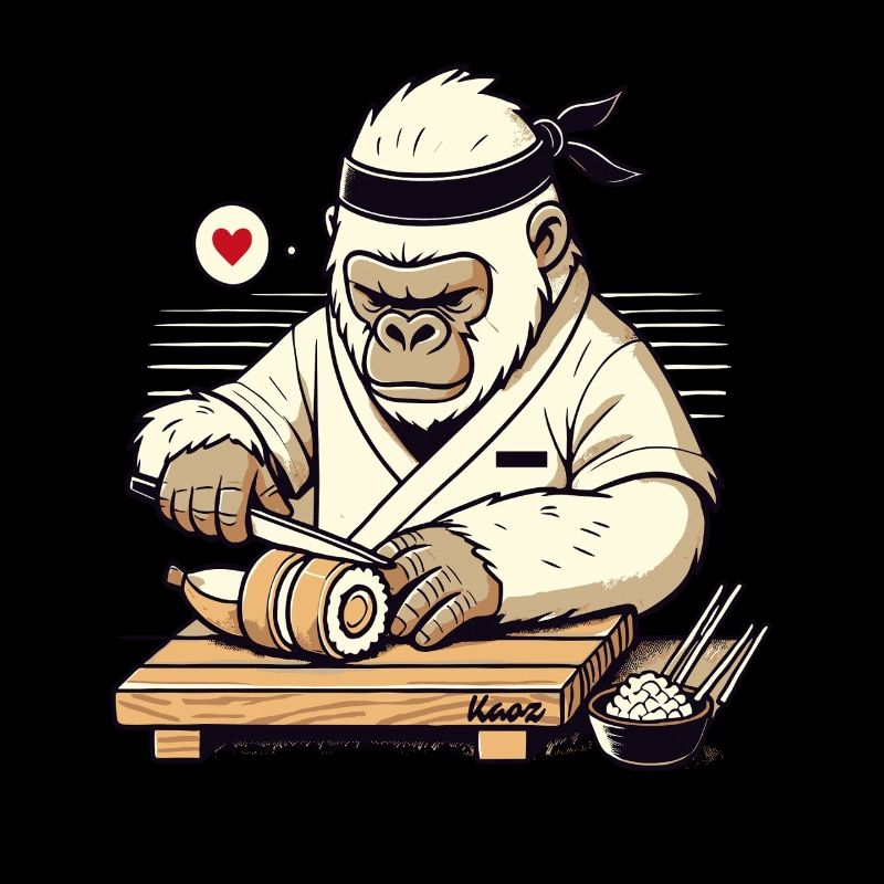 Sushi Master Gorilla à la banane
