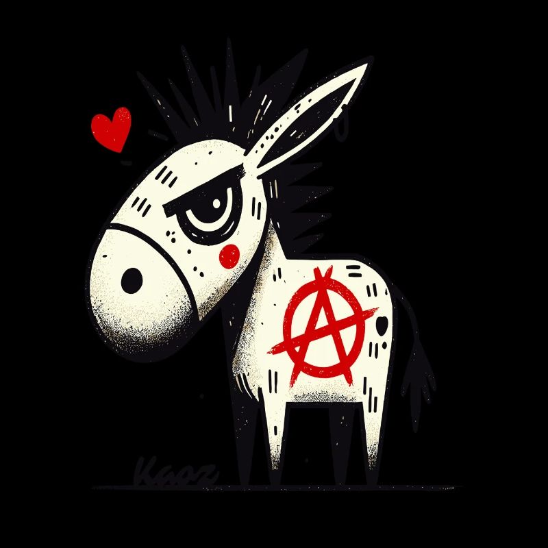 Rebellious & Funny: Anarchy Punk Donkeys