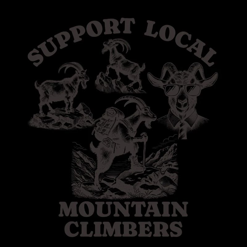 goat Liebe Support Local mountain climbers