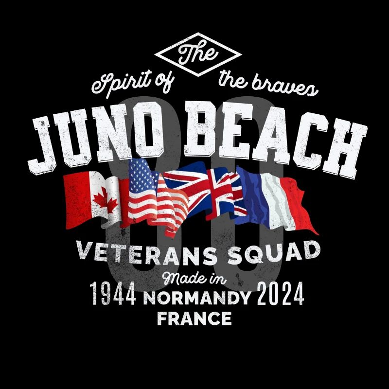 Juno Beach Normandy 80th anniversary
