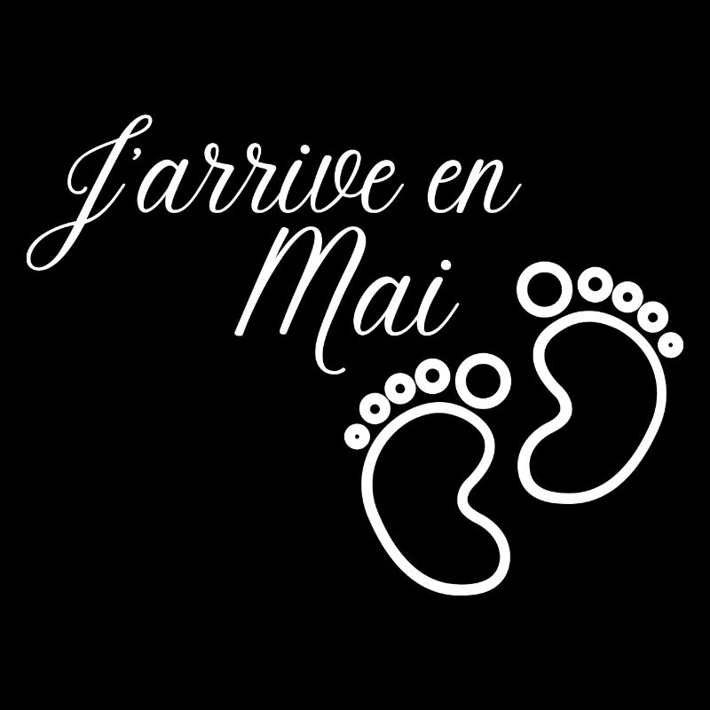 J' arrive en Mai annonce naissance futur bébé