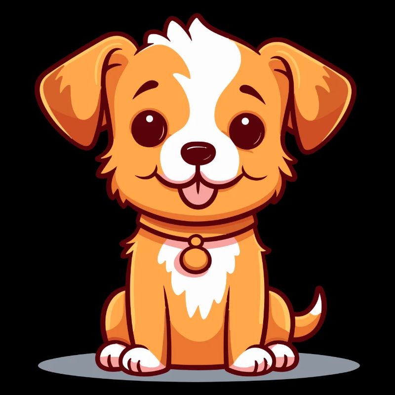 Conception de chien mignon pour les propriétaires de chiens