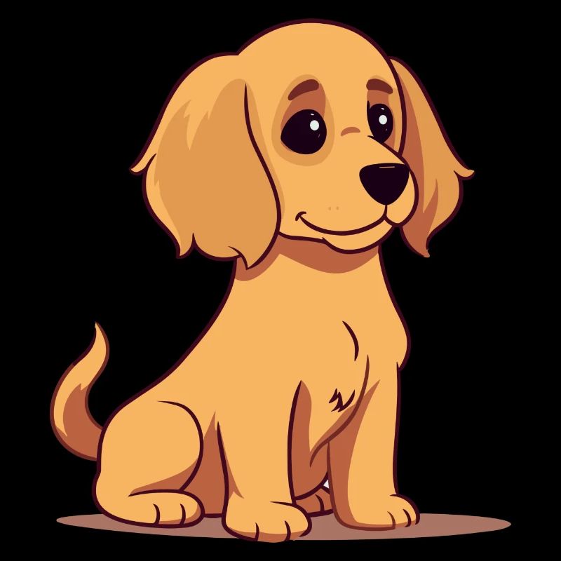 Conception de chien mignon pour les propriétaires de chiens