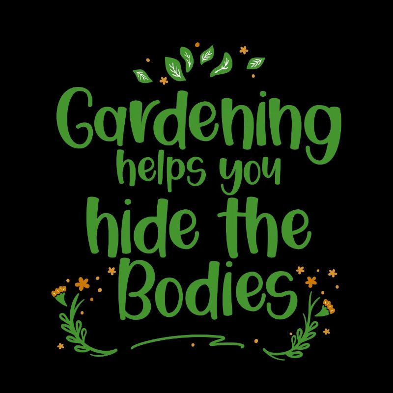Le jardinage vous aide à cacher les corps 4