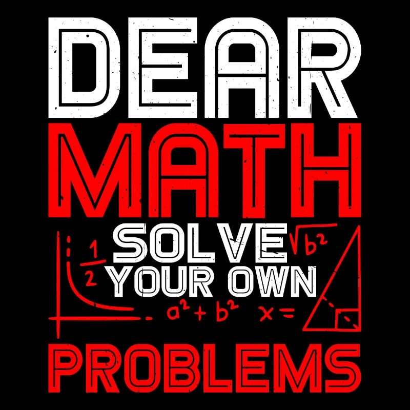 Chères mathématiques, résolvez vos propres problèmes 2
