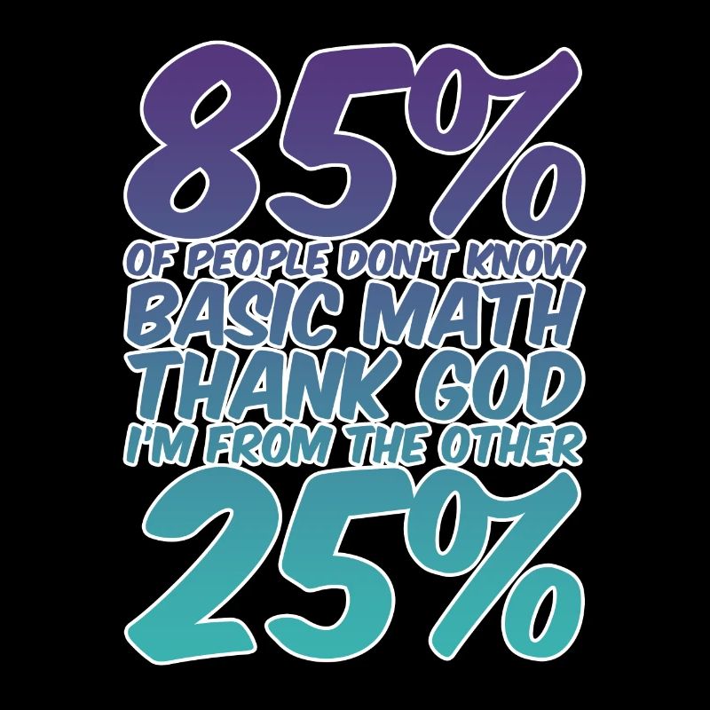 85% des gens ne connaissent pas les mathématiques de base 2