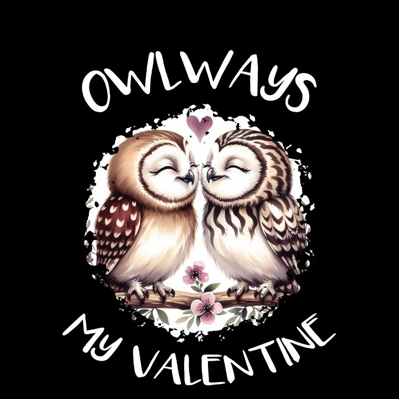 Owlways my Valentine Eule