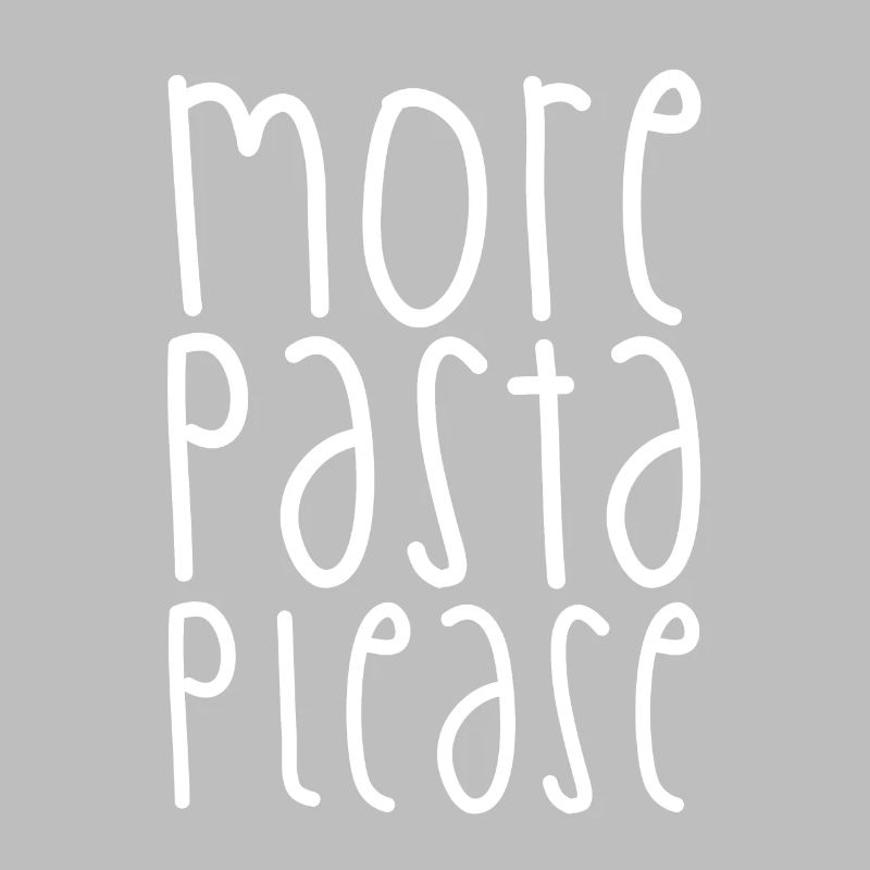 Plus de pâtes s’il vous plaît
