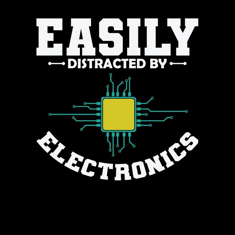Facilement distrait par la profession d’électronicien
