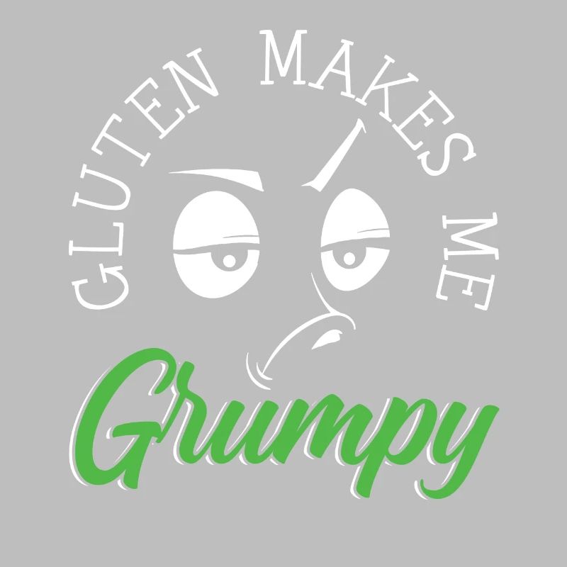 Gluten Makes Me Grumpy Celiac Disease Awareness