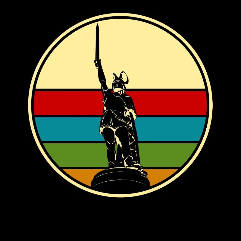 Hermann Monument Retro Lippe Detmold