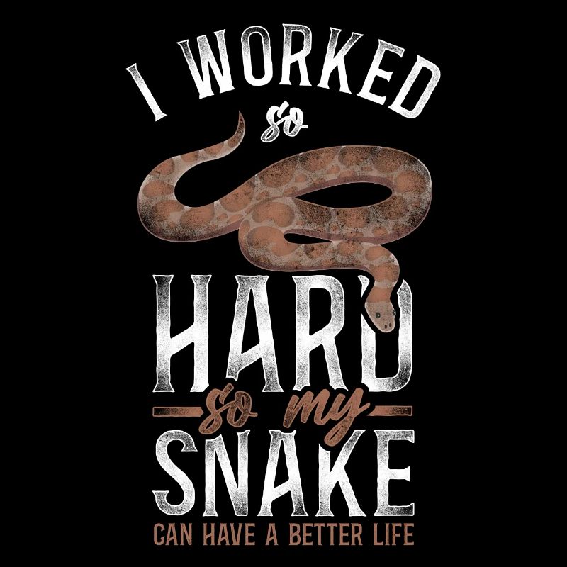 Snake Serpent Vintage I Worked