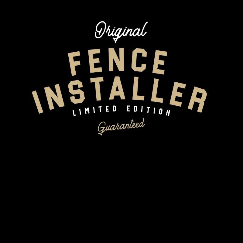 Fence Installer Funny Job Title Profession