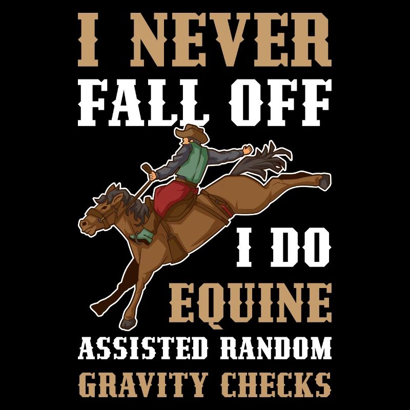 Je ne tombe jamais de cheval Cadeau de cheval