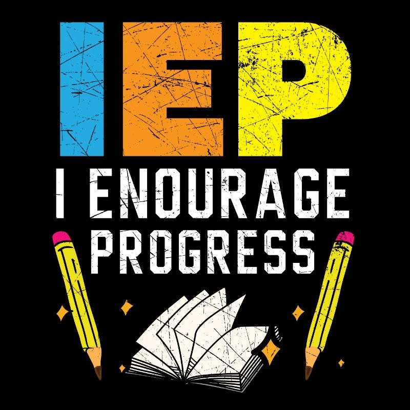 IEP I Encourage Progess SPED Enseignant Autisme