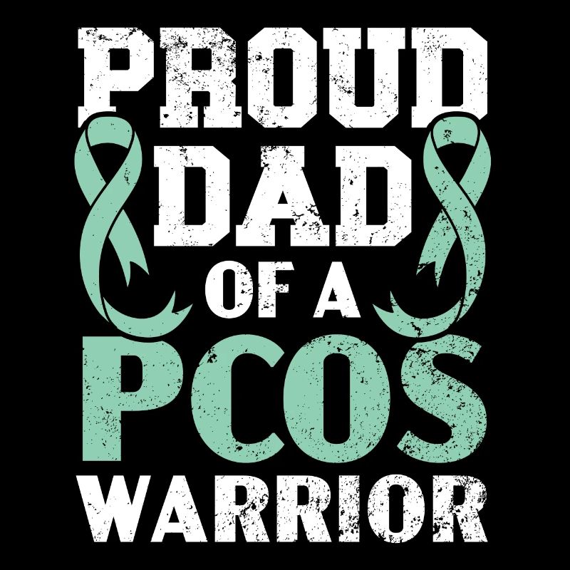Vater eines PCOS Warrior Polyzystischen Ovarialsyndroms