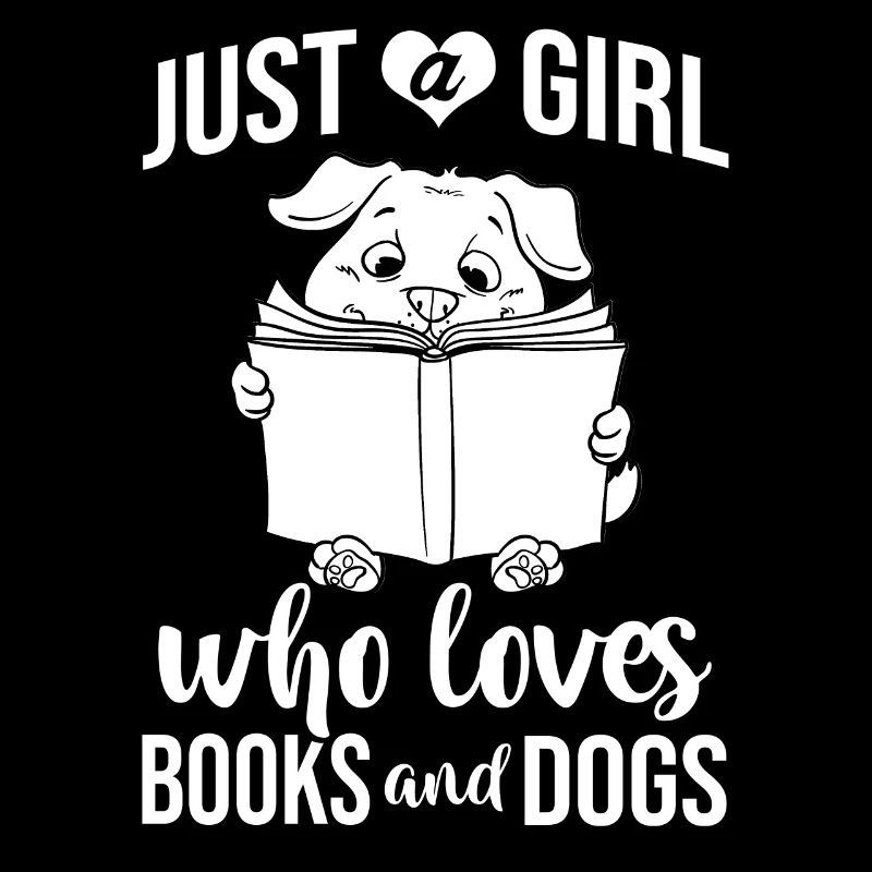 Book Dog Reading Bookworm Librarian Reader