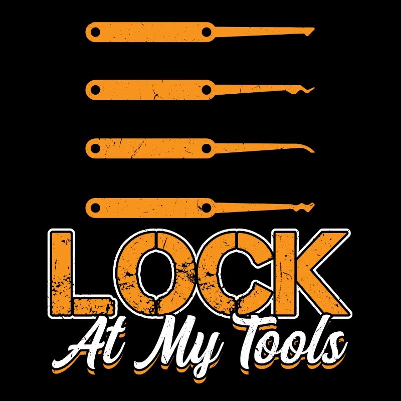 Verrouiller mes outils | Jeu de mots Lock Picking | Sélecteur de serrure