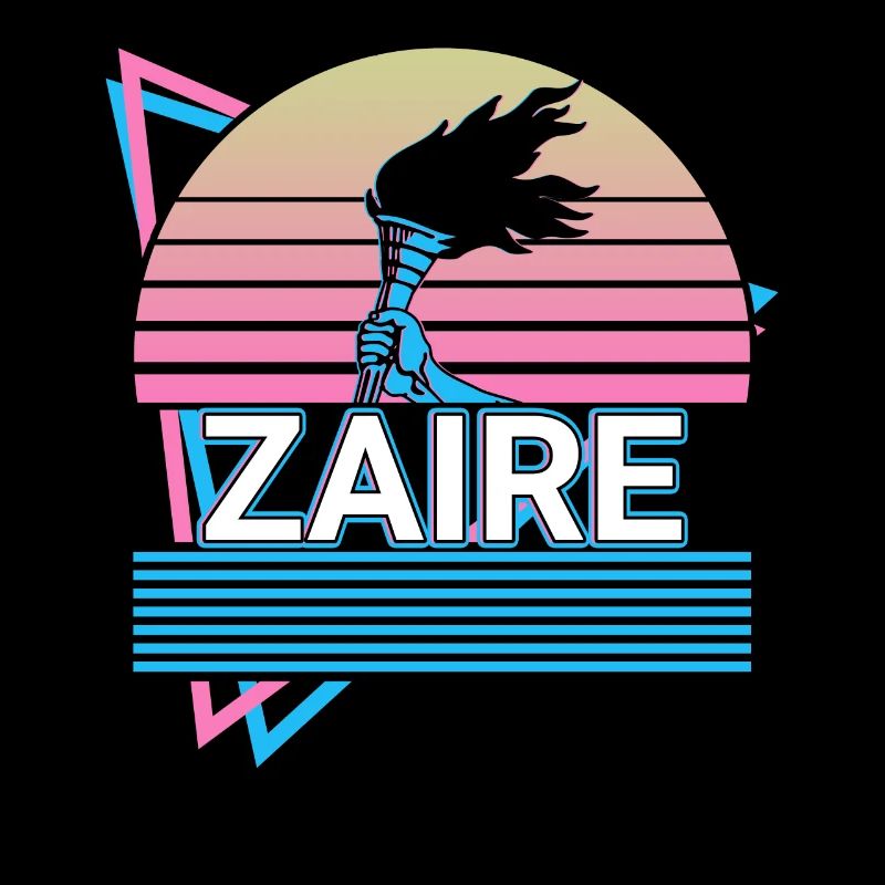 Zaire Kongo Kongolese Retro Geschenk