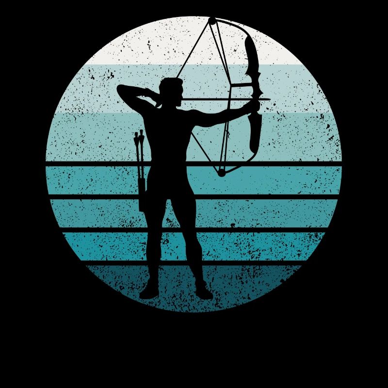 Archery Bow Archer Retro Vintage