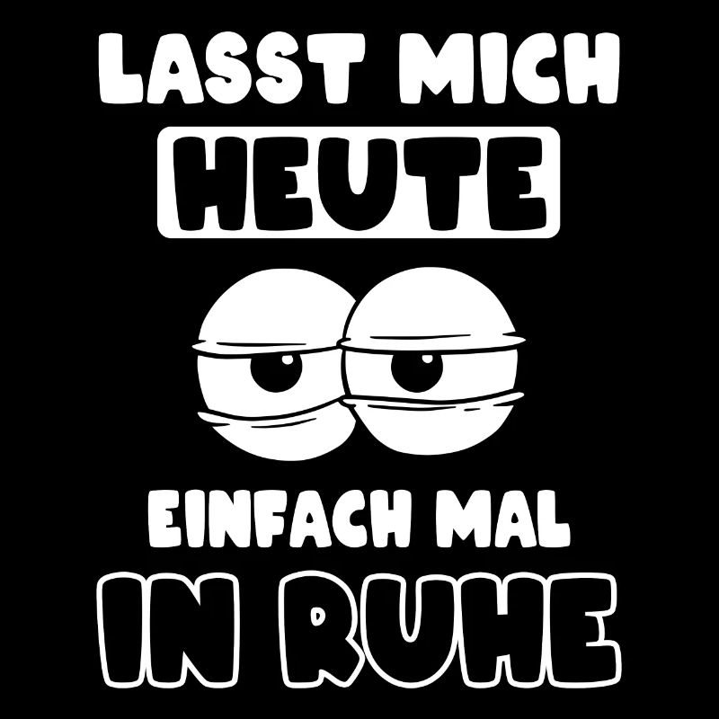 Ruhe genervt Müde Morgenmuffel