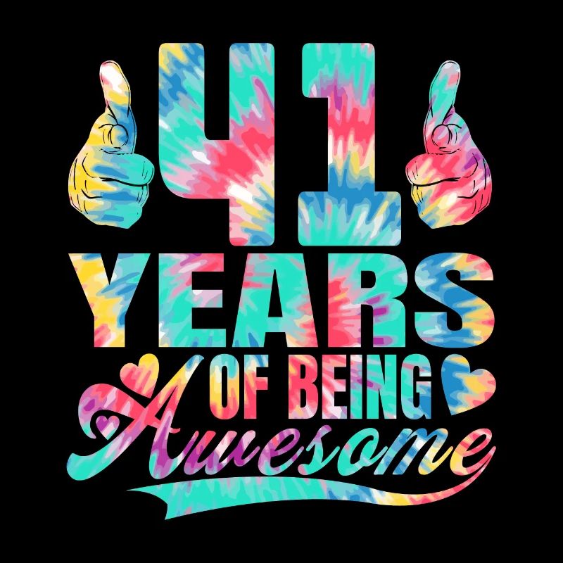 41e anniversaire ou anniversaire 41 ans d’existence