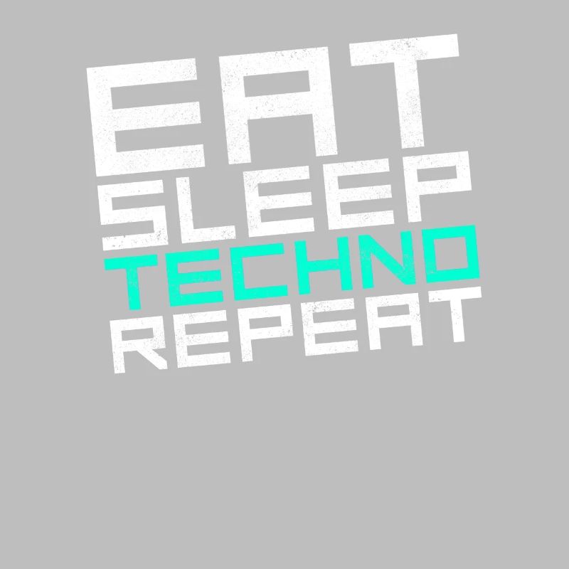 manger du sommeil techno répéter