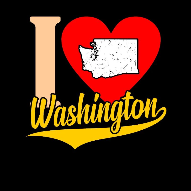 Ich Liebe Washington geschenk