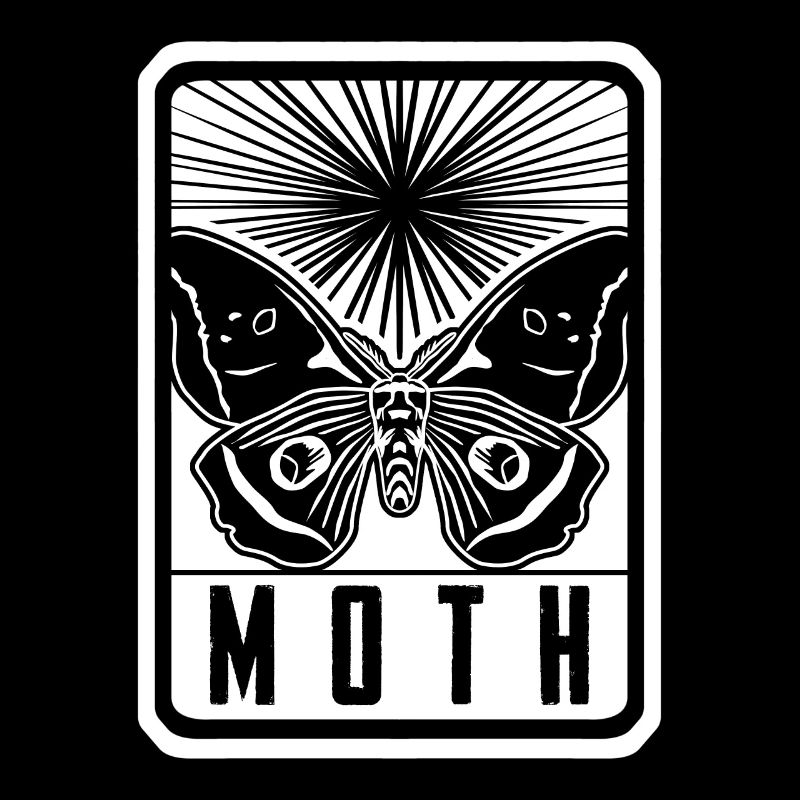 Moth Motten Tarot Motte Occulte Goth