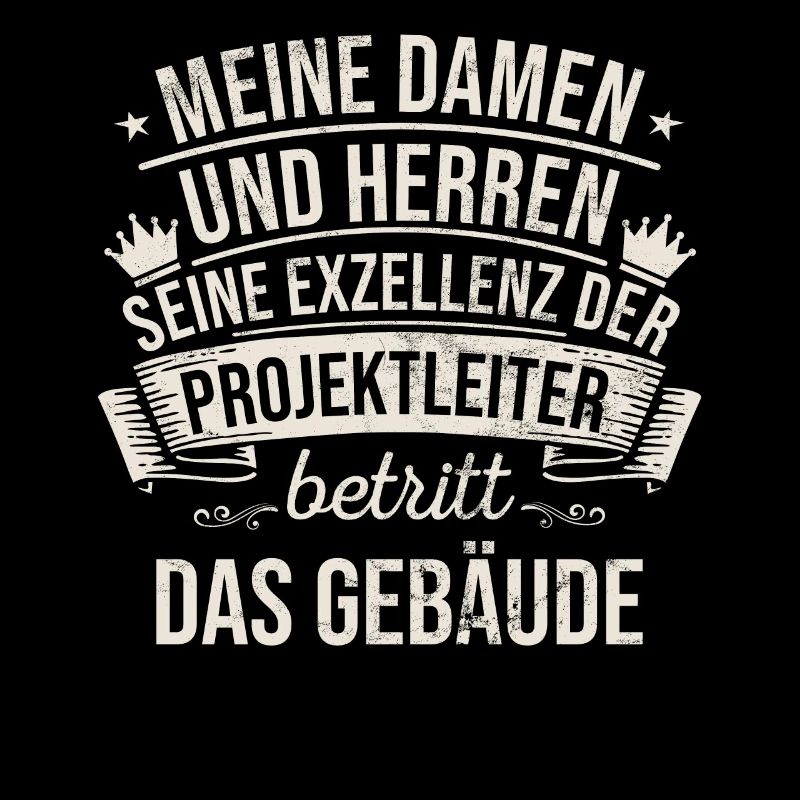Exzellenz Der Projektleiter Betriit