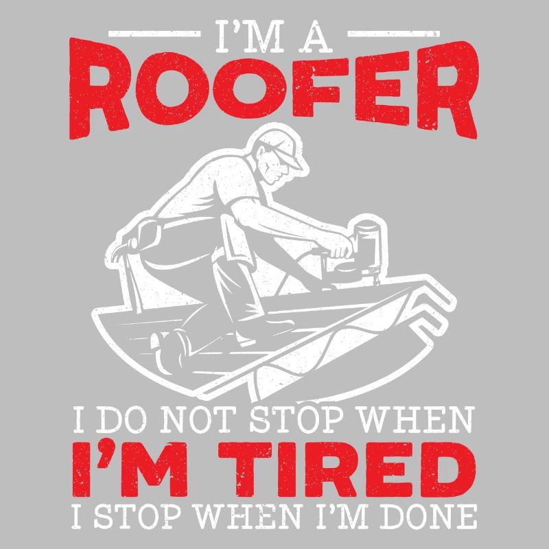 Ich bin ein Dachdecker Dachflüsterer Dach Ninja Job Dachdecker