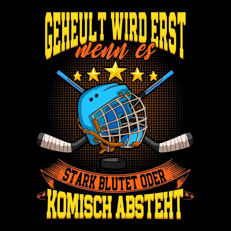 Geheult wird erst wenn es stark blutet Eishockey