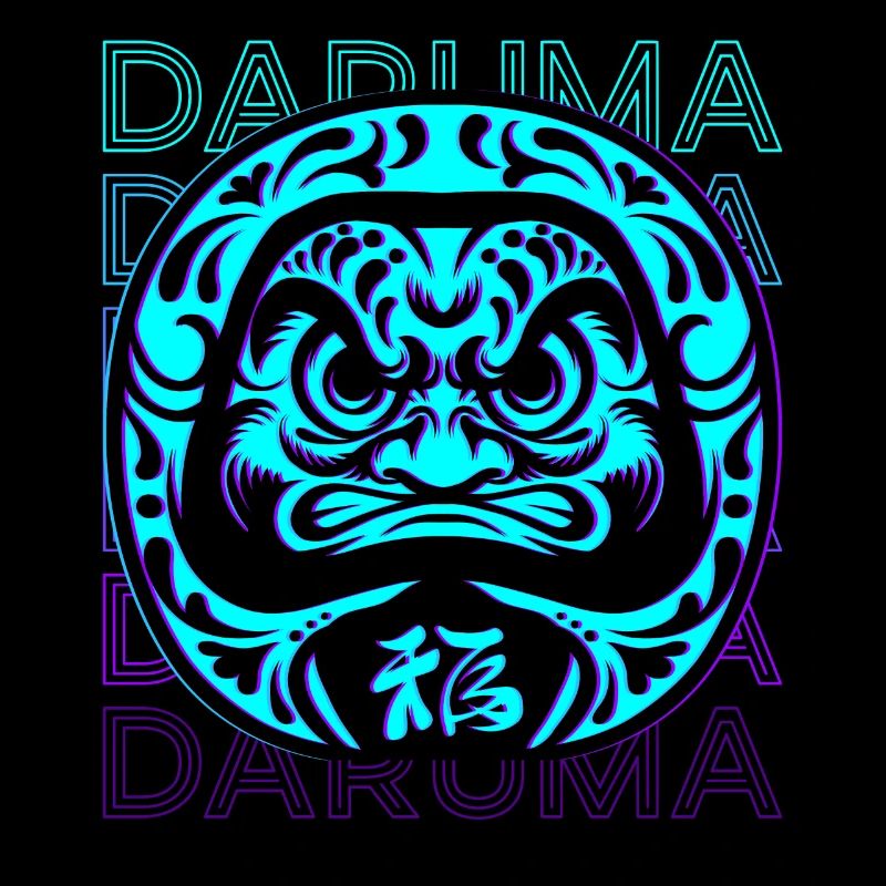 Daruma Doll Japanese Doll Retro Gift